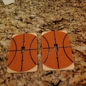 Basketball Switch Plates 2 each